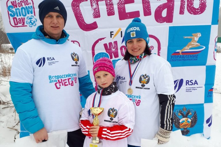 В Тверской области «День снега» отметили семейными эстафетами