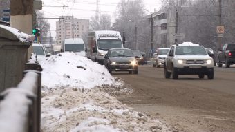 Снежные атрибуты тверских улиц 