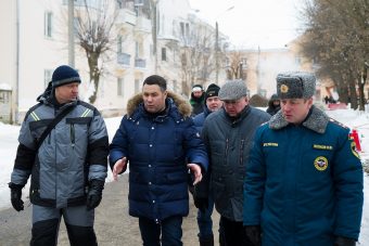 Игорь Руденя поручил максимально быстро восстановить теплоснабжение в Заволжском районе
