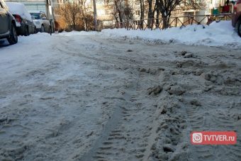 Снежный кошмар тверских дворов