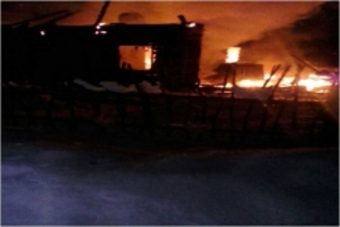 В Тверской области заживо сгорели два человека