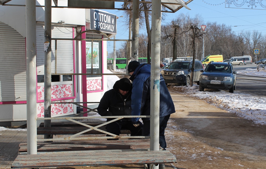 По Твери курсирует мобильный пункт обогрева