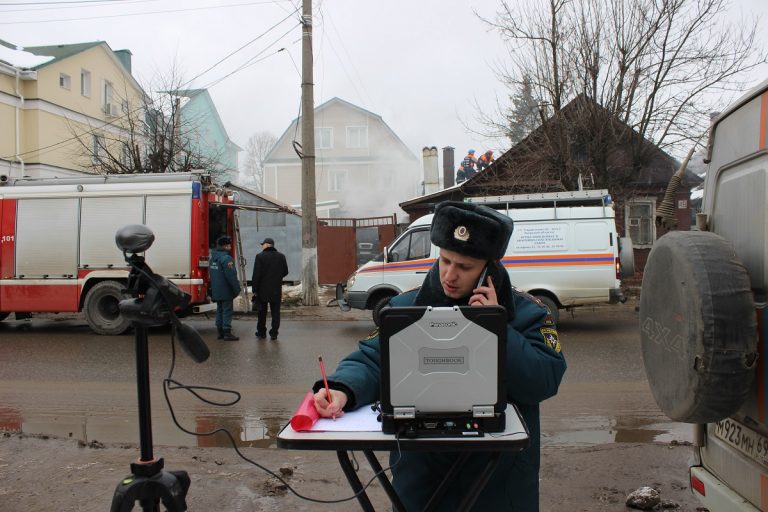 Оператор TVTVER.RU спас женщину из горящего дома в Твери