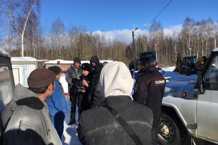 В Тверской области полицейские устроили облаву на нелегальных мигрантов