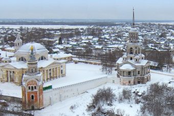 Вид сверху: Торжок сняли с высоты птичьего полета