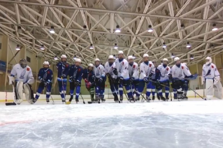 В Твери молодые хоккеисты прочитали рэп во славу Президента