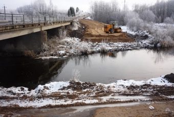 В Тверской области закрыли мост для движения до следующей зимы