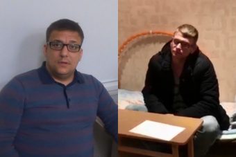 В сети появилось видео допроса гастролёров из Тверской области, пытавшихся похитить 55 миллионов рублей у «Сбербанка»