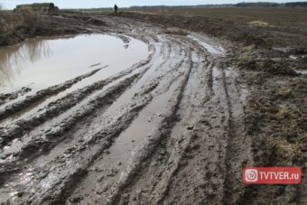 Жители деревни в Тверской области отрезаны от мира