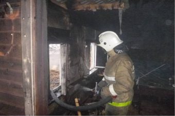 Женщина пострадала на пожаре в Тверской области