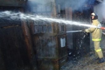 В Тверской области огонь уничтожил дачный дом