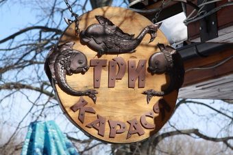 В Твери сносят кафе «Три карася» в Парке Победы