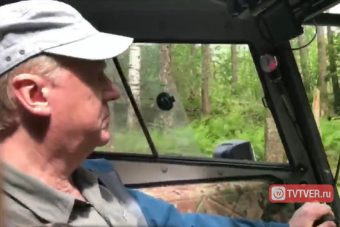 Анатолий Чубайс в Тверской области протестировал вездеход