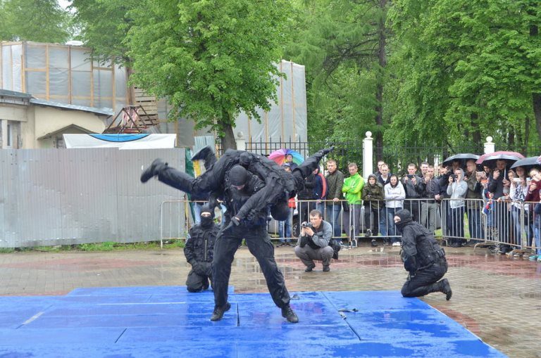 В Тверском Горсаду отпраздновали 300-летний юбилей Российской полиции