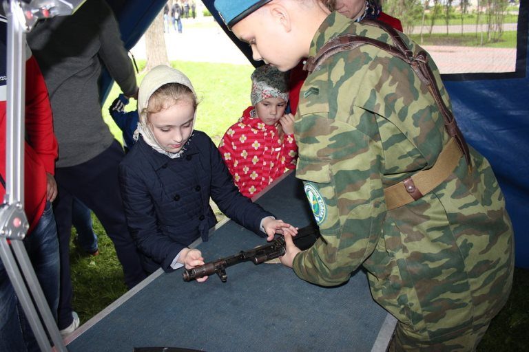 В Тверском Горсаду отпраздновали 300-летний юбилей Российской полиции