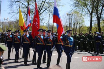 В Твери прошёл Парад Победы