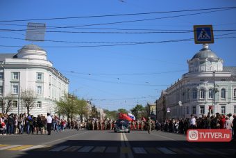 Более 33 тысяч человек приняли участие в акции «Бессмертный полк» в Твери