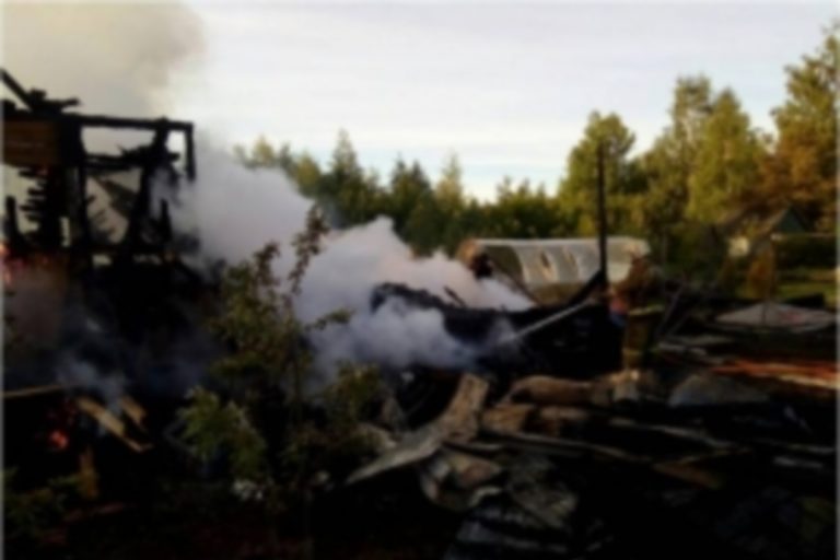 Два человека погибли на пожаре в Тверской области