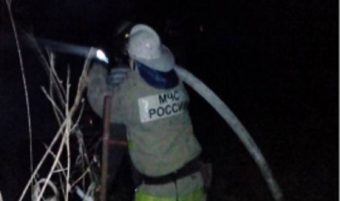 На улице Паши Савельевой горел жилой дом