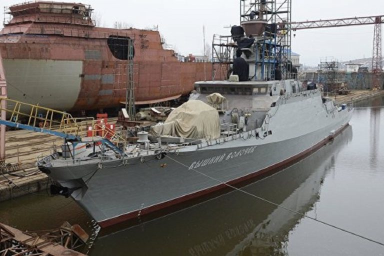 Ракетный корабль «Вышний волочёк» войдёт в состав Черноморского флота 1 июня