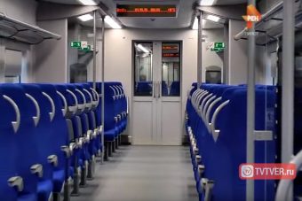 В тверских электричках зазвучали объявления на английском языке В тверских электричках зазвучали объявления на английском языке