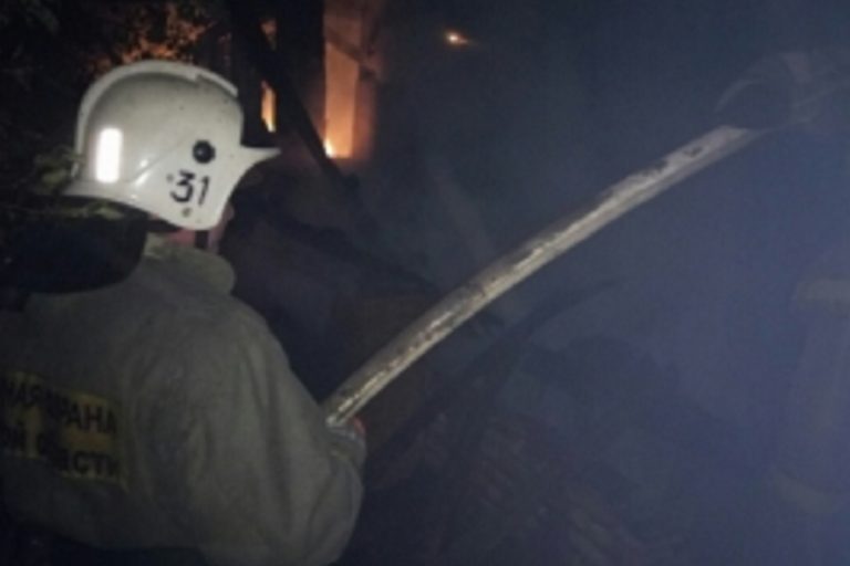 Ночью в Тверской области неизвестные подожгли ангар