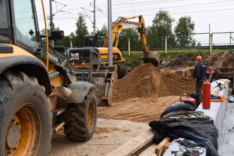 Строительство путепровода в Чуприяновке планируется завершить к концу лета
