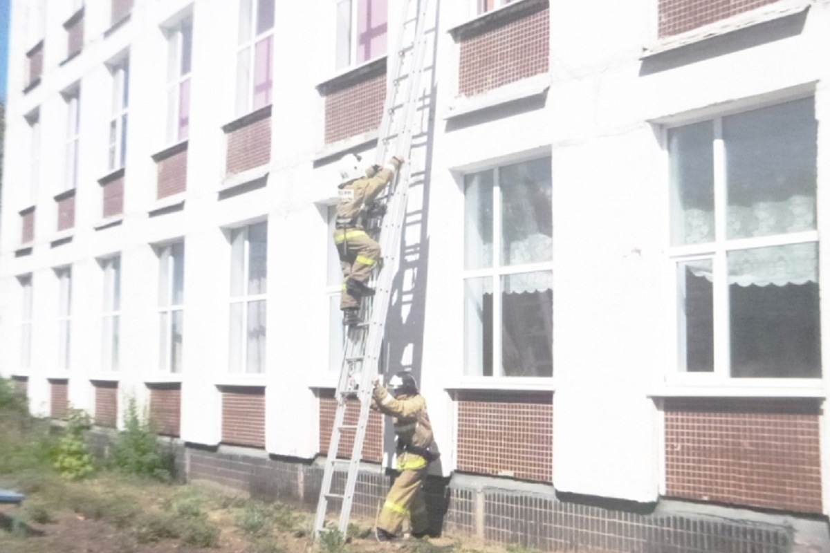 Из школы в Тверской области эвакуировали 370 учащихся и 15 преподавателей