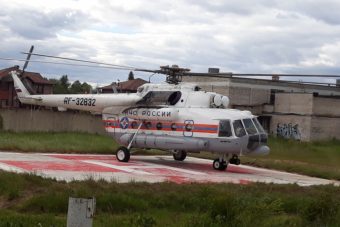 Тяжелобольного пациента доставили в ОКБ Твери на вертолёте Ми-8 Тяжелобольного пациента доставили в ОКБ Твери на вертолёте Ми-8