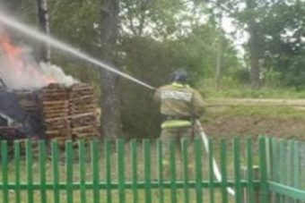 В Тверской области огонь уничтожил дачный дом
