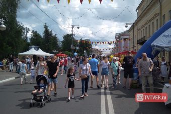 День города Твери завершился семиминутным фейерверком