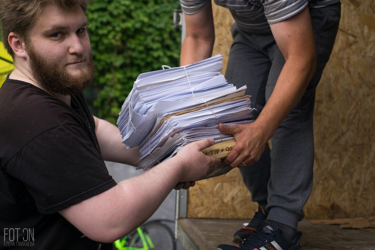 Почти тонну макулатуры собрали участники «Экомарафона» в Тверском политехе