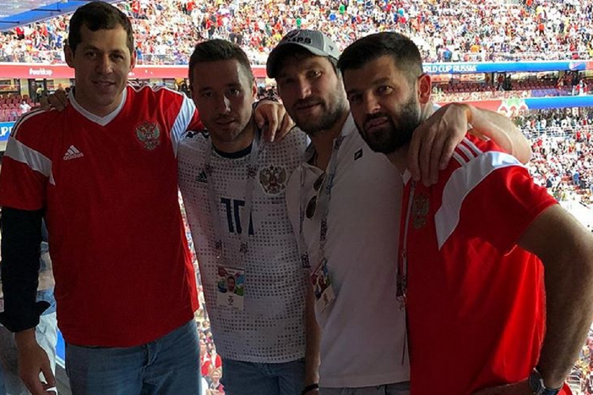 Тверской хоккеист Илья Ковальчук поддержал сборную России в матче с Испанией