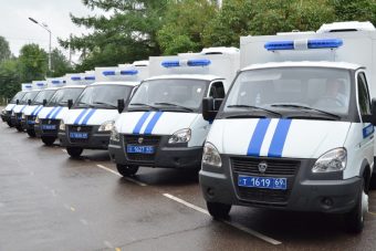 Ключи от нового служебного транспорта получили полицейские Тверской области