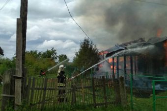 В Тверской области из-за неисправной проводки сгорел дом