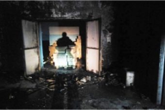 В Твери горело складское помещение В Твери горело складское помещение