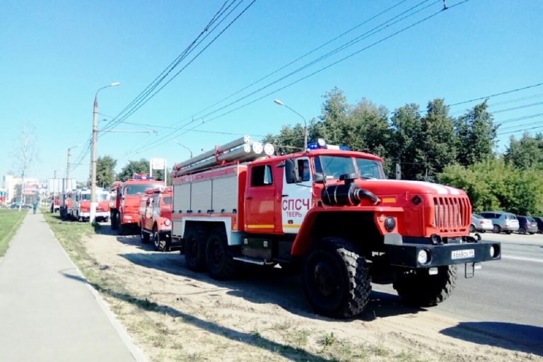 Более ста пожарных съехались к месту проведения фестиваля «Нашествие» в Тверской области