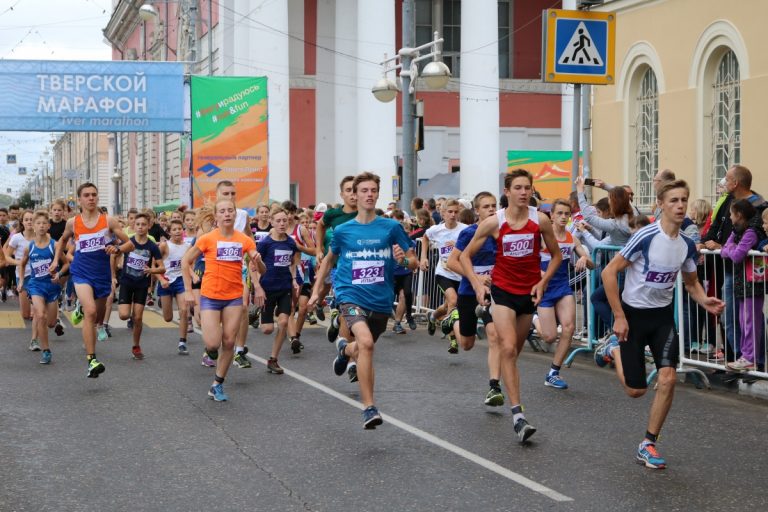 Более 1500 тысяч человек примут участие в Тверском марафоне