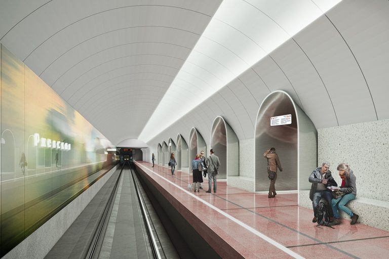 В Москве готовят к открытию станцию метро, названную в честь Ржева