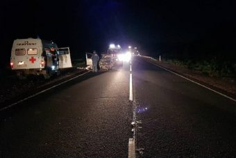 В Тверской области иномарка столкнулась с грузовиком, водитель погиб