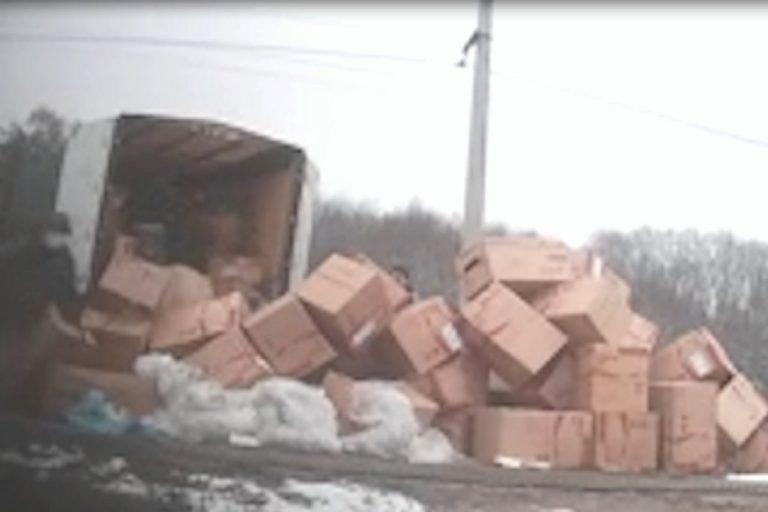 Появилось видео ограбления поездов в Ржеве