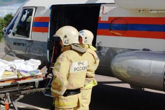 В Тверской области пациенту понадобилась помощь вертолета МЧС