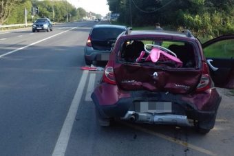 В результате столкновения трёх автомобилей в Тверской области пострадал 9-месячный младенец