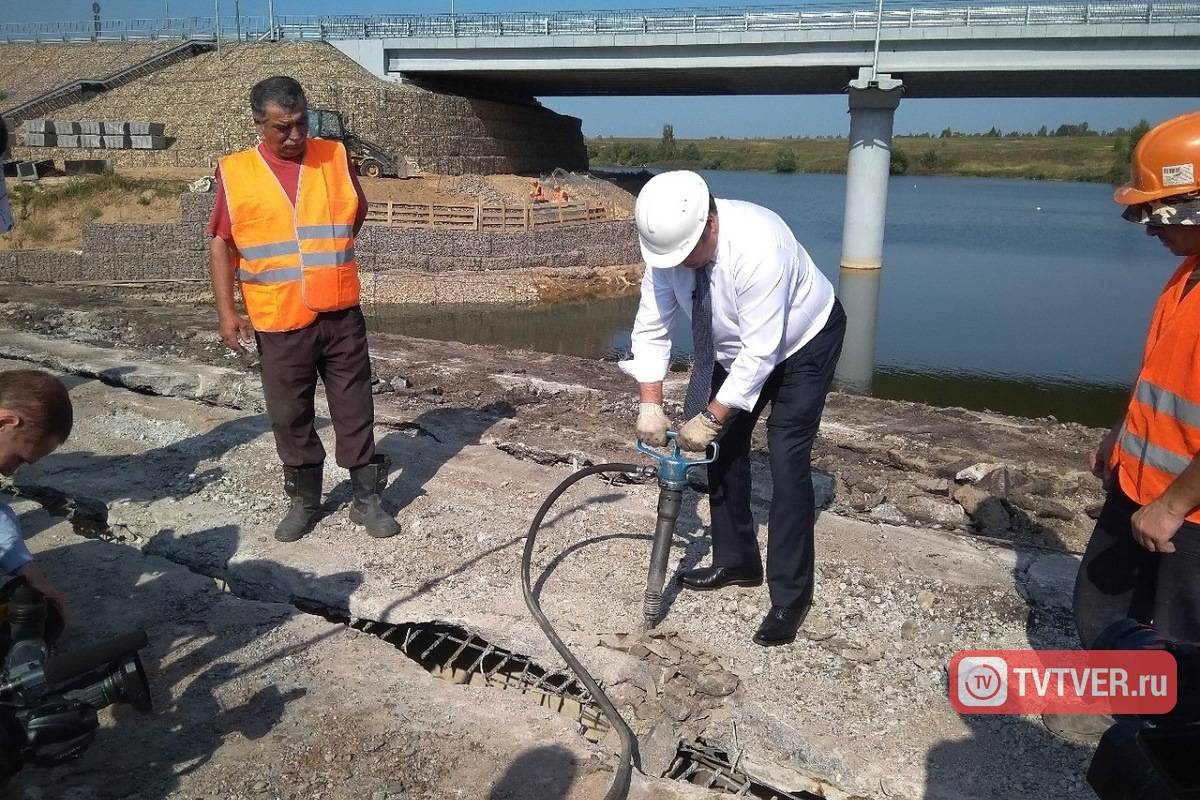 В Тверской области готовится к открытию новый мост через реку Дойбица