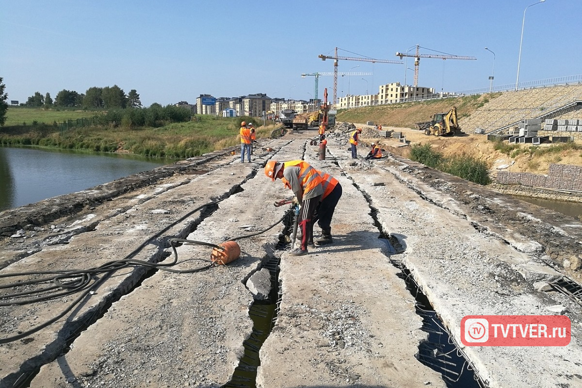 В Тверской области готовится к открытию новый мост через реку Дойбица