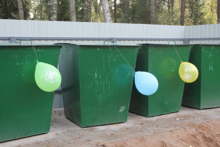 В Тверской области торжественно открыли мусорку