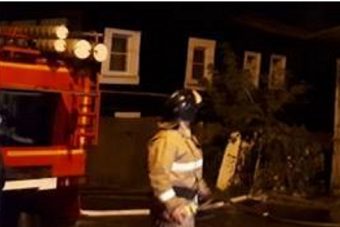 В Кимрах снова горят старые дома В Кимрах снова горят старые дома