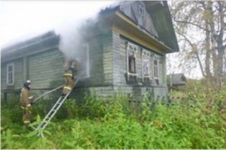 В Тверской области мужчина сгорел заживо на пожаре