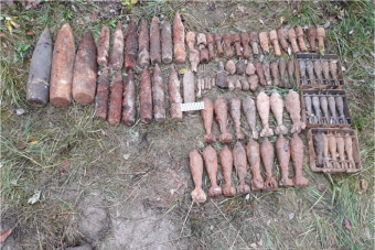 В Ржевском районе за день нашли и обезвредили 84 снаряда времен войны