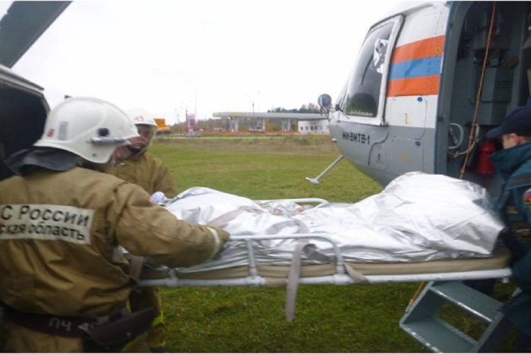 В Тверской области вертолёт Ми-8 вылетел для спасения тяжелобольного пациента Селижаровской ЦРБ